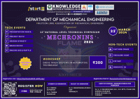 Mechronins 2k24 Mechanical Symposium Poster